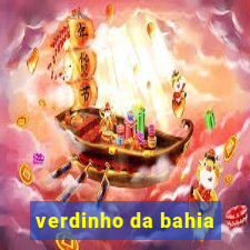 verdinho da bahia